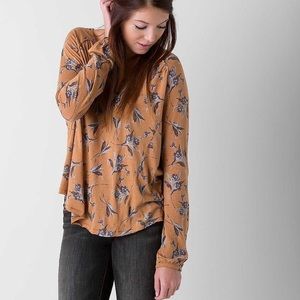 Free People Elsa Modal Blend Floral Top